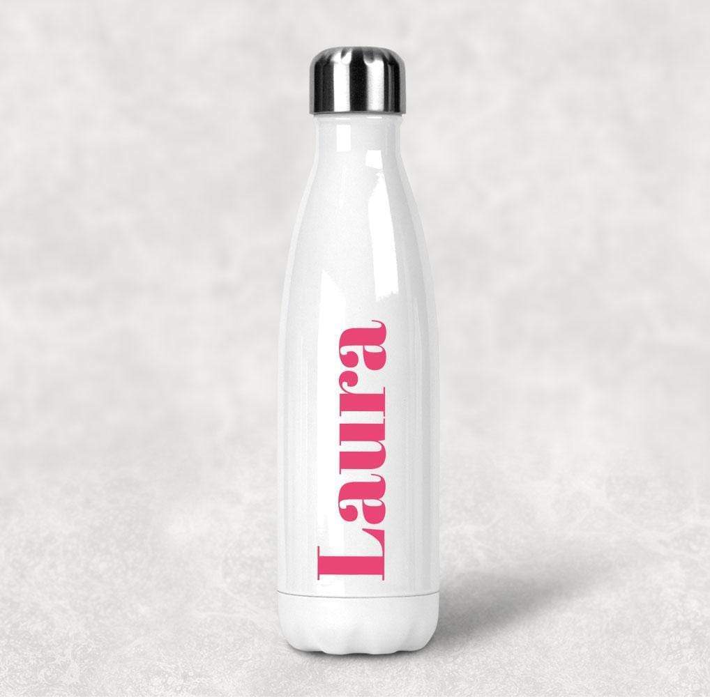Stainless Steel Personalised Water Bottle